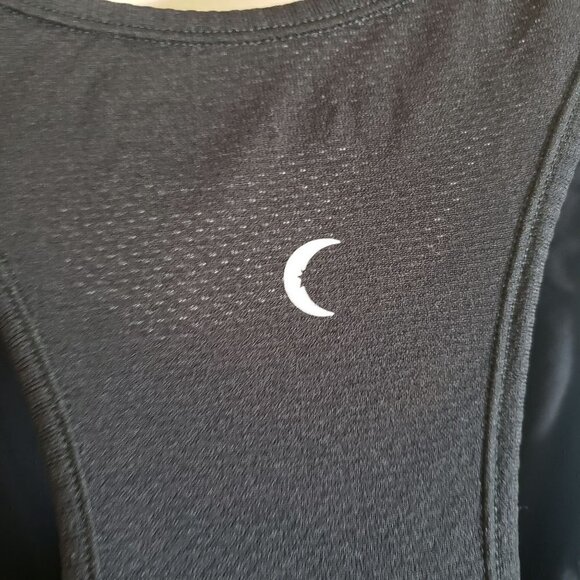 ZYIA Active Copper Charged Seamless Racerback Tank Top Nylon Black Sz Women's XL - Picture 7 of 8